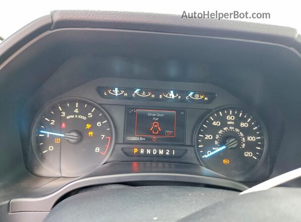 1FTMF1CBXKKC65227 2019 FORD F150 Gray ხელსაწყოთა პანელის ხედი
