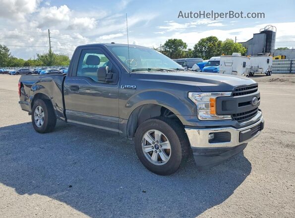 1FTMF1CBXKKC65227 2019 FORD F150 Gray წინა მარჯვენა