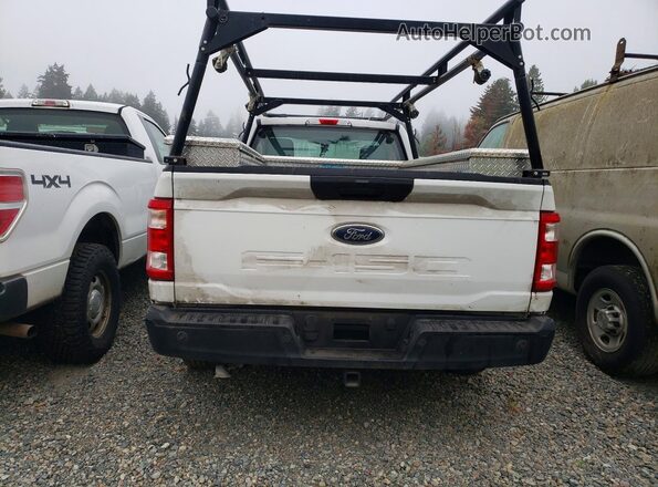 1FTMF1CBXNKE65951 2022 FORD F150 White Widok z tyłu