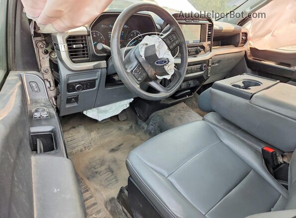 1FTMF1CBXNKE65951 2022 FORD F150 White Widok deski rozdzielczej