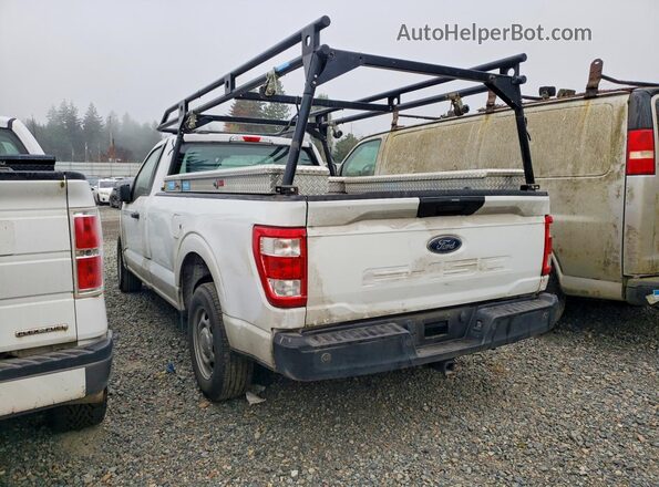 1FTMF1CBXNKE65951 2022 FORD F150 White Tył lewy