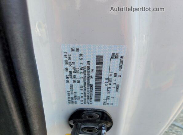 1FTMF1CBXNKE65951 2022 FORD F150 White Widok komory silnika