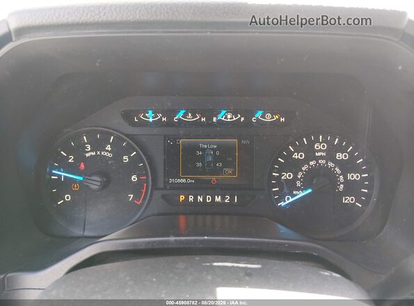 1FTMF1CF3GKD66698 2016 FORD F150 White უკანა სავარძლების ხედი