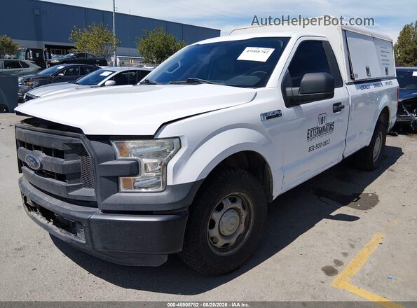 1FTMF1CF3GKD66698 2016 FORD F150 White წინა მარცხენა ხედი სამი მეოთხედიდან