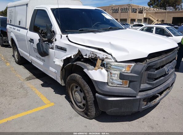 1FTMF1CF3GKD66698 2016 FORD F150 White წინა ხედი
