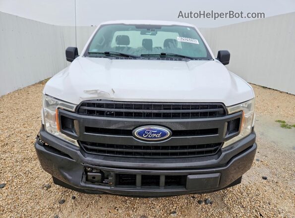 1FTMF1CP0JKD23369 2018 FORD F150 White წინა ხედი