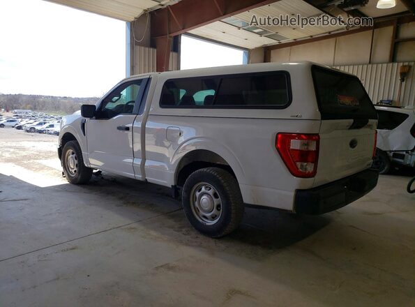1FTMF1CP3MKE66045 2021 FORD F150 Белый Задняя левая четверть