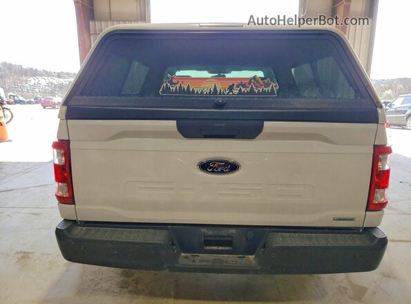 1FTMF1CP3MKE66045 2021 FORD F150 Белый Вид сзади