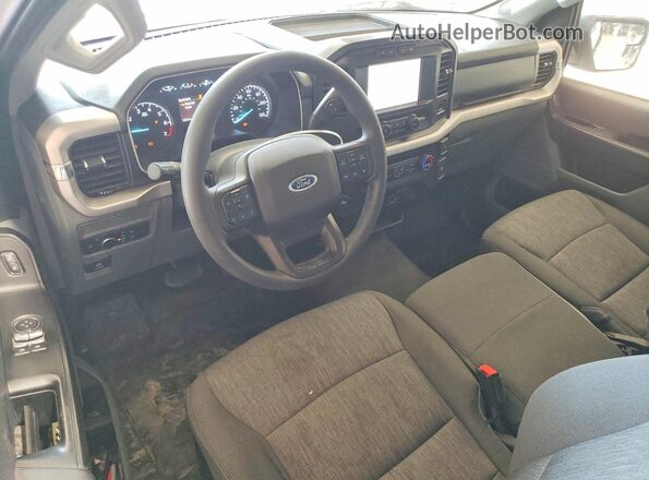 1FTMF1CP3MKE66045 2021 FORD F150 Белый Вид панели приборов