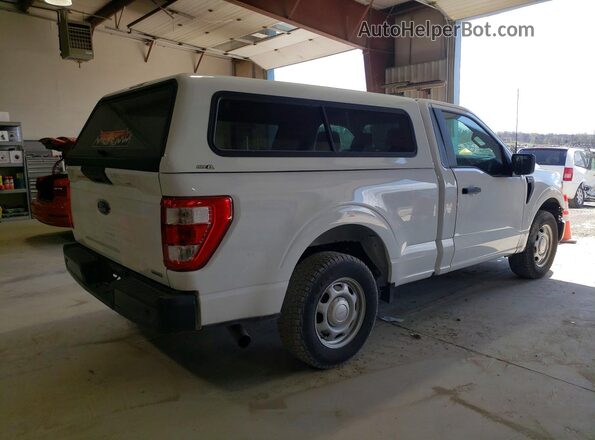 1FTMF1CP3MKE66045 2021 FORD F150 Белый Задняя правая четверть