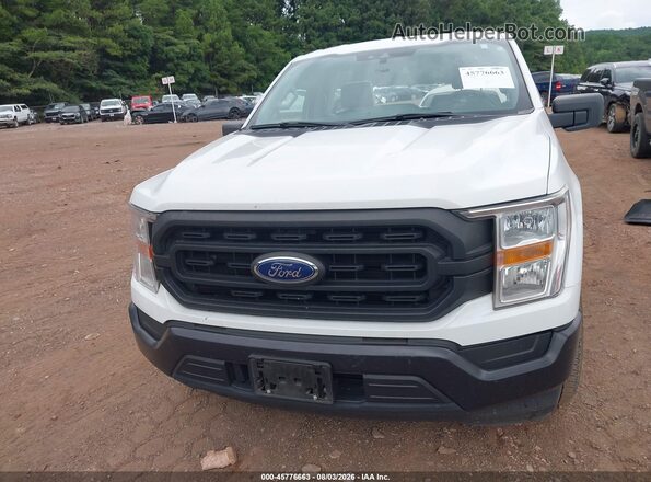 1FTMF1CP3NKE03366 2022 FORD F150 White Vista del cuadro de instrumentos