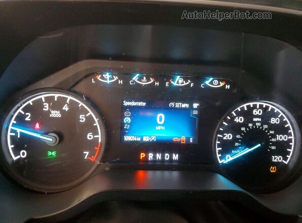 1FTMF1CP3NKE03478 2022 FORD F150 Silver Widok zestawu wskaźników