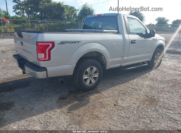 1FTMF1CP5HKC39820 2017 FORD F150 Серебряный Задняя правая четверть