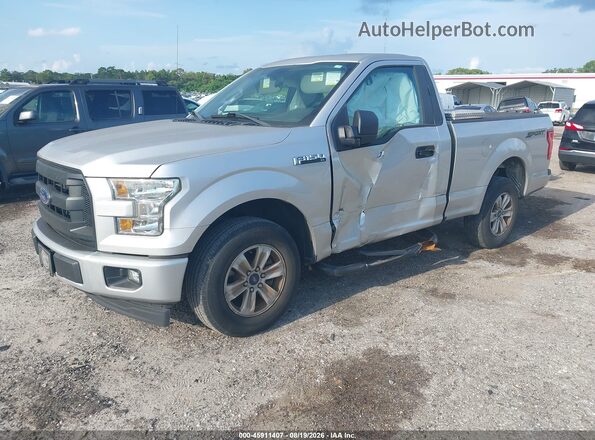 1FTMF1CP5HKC39820 2017 FORD F150 Серебряный Передняя левая четверть