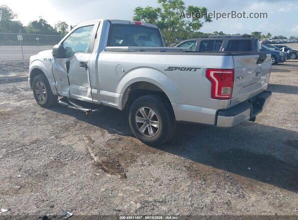1FTMF1CP5HKC39820 2017 FORD F150 Серебряный Задняя левая четверть