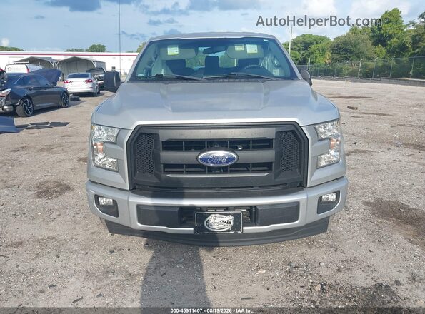 1FTMF1CP5HKC39820 2017 FORD F150 Серебряный Вид щитка приборов