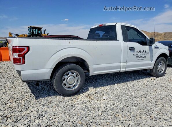 1FTMF1CP7JKE72233 2018 FORD F150 White Tył prawy