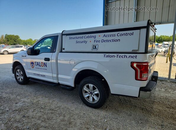 1FTMF1CP8GKE06847 2016 FORD F150 White Tył lewy
