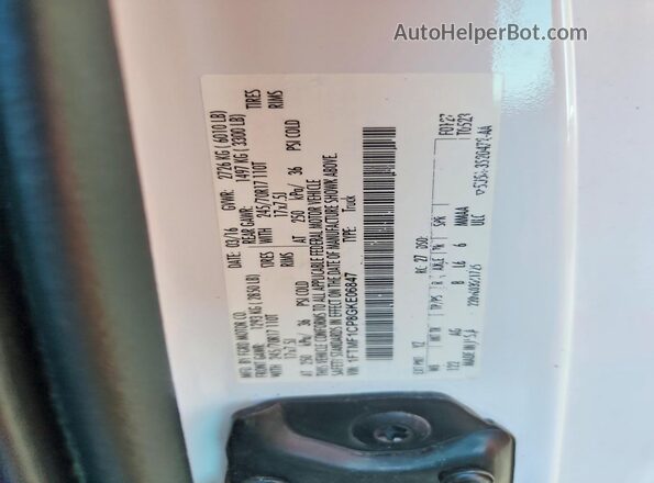 1FTMF1CP8GKE06847 2016 FORD F150 White Widok komory silnika