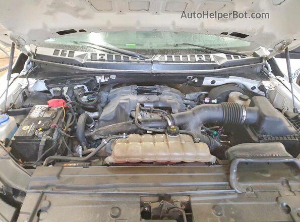 1FTMF1CP9JKE73044 2018 FORD F150 White Rear interior view