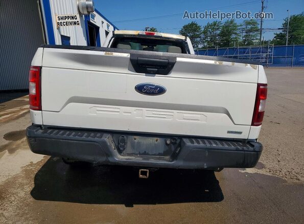1FTMF1CP9JKE73044 2018 FORD F150 White Rear view