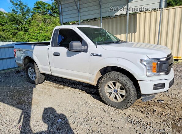 1FTMF1E50JKF49343 2018 FORD F150 Белый Передняя правая четверть