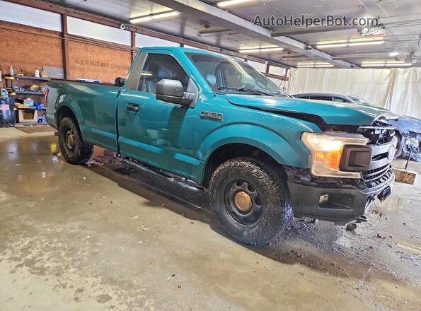 1FTMF1E52KKE41811 2019 FORD F150 Green წინა მარჯვენა