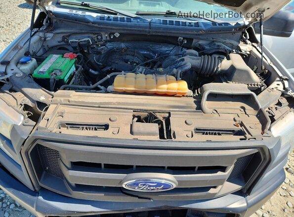 1FTMF1E80GKF74925 2016 FORD F150 Silver Rear interior view