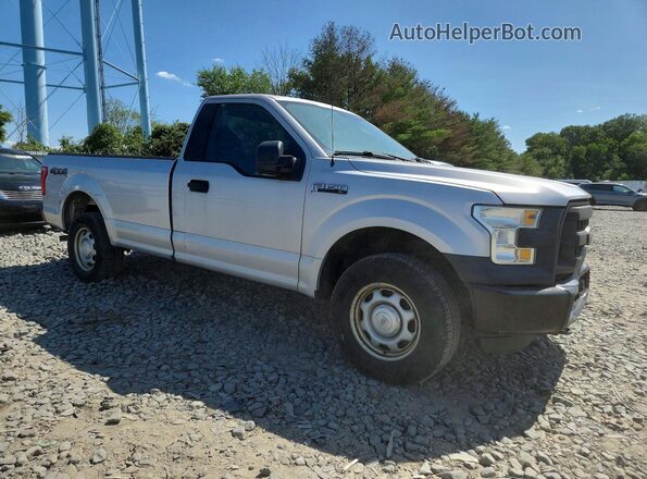 1FTMF1E80GKF74925 2016 FORD F150 Silver Front right