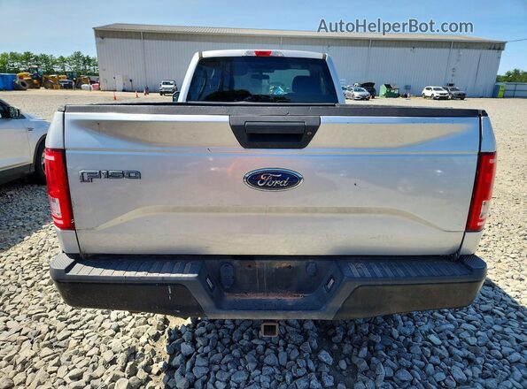 1FTMF1E80GKF74925 2016 FORD F150 Silver Rear view