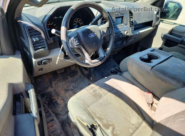 1FTMF1E80GKF74925 2016 FORD F150 Silver Dashboard view