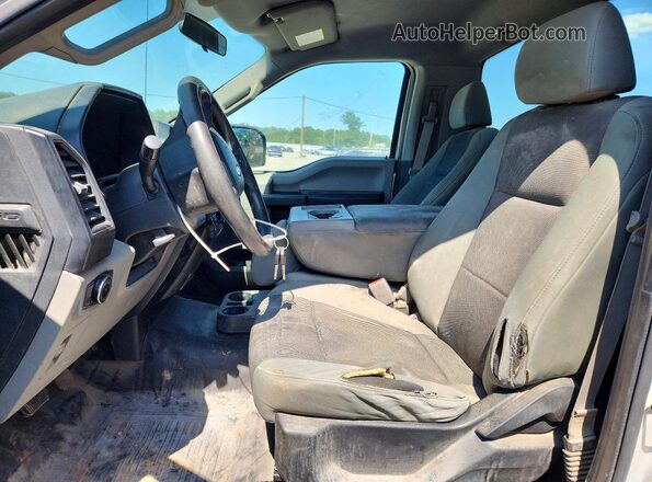 1FTMF1E80GKF74925 2016 FORD F150 Silver Front interior view