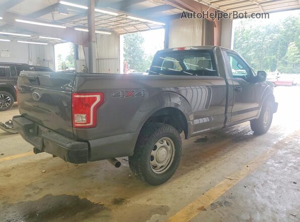 1FTMF1E88HKC95255 2017 FORD F150 Серый Задняя правая четверть