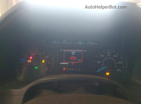 1FTMF1E88HKC95255 2017 FORD F150 Серый Вид щитка приборов