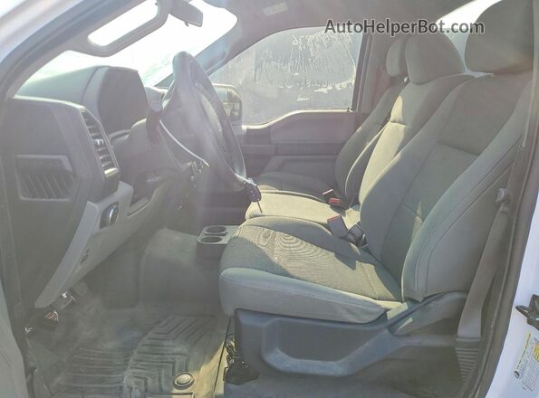 1FTMF1E89GKF93876 2016 FORD F150 Белый Вид салона спереди
