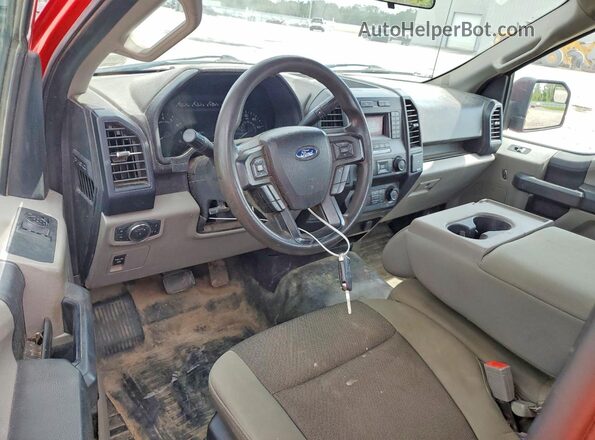 1FTMF1EB0LKD37177 2020 FORD F150 Red Widok deski rozdzielczej