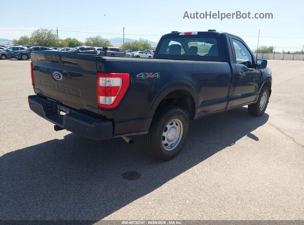 1FTMF1EB1PKD35265 2023 FORD F150 Blue Задня права чверть
