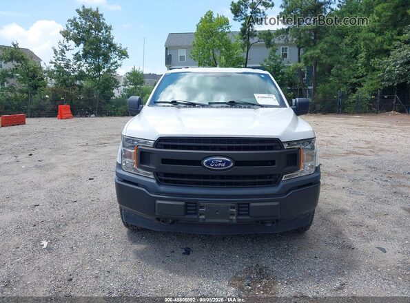 1FTMF1EB2JKF31321 2018 FORD F150 White Front view