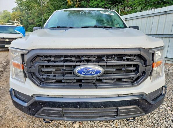 1FTMF1EB4NKD82710 2022 FORD F150 White Вид спереду