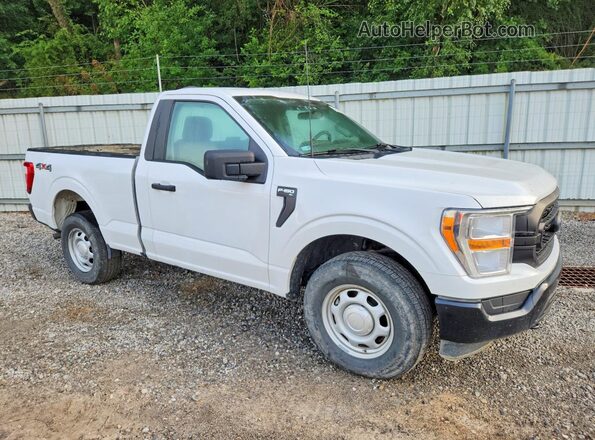 1FTMF1EB4NKD82710 2022 FORD F150 White Передня права чверть