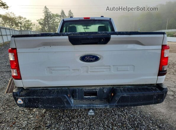 1FTMF1EB4NKD82710 2022 FORD F150 White Вид ззаду