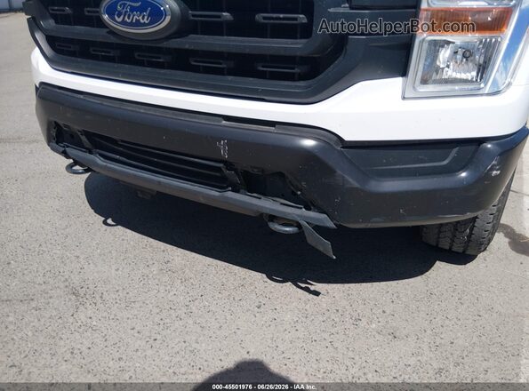 1FTMF1EB5MKD87929 2021 FORD F150 White Front view