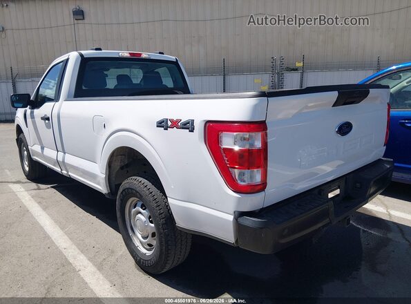 1FTMF1EB5MKD87929 2021 FORD F150 White Rear left