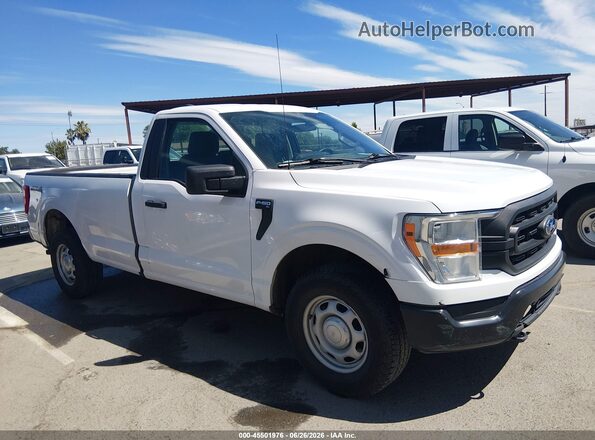 1FTMF1EB5MKD87929 2021 FORD F150 White 