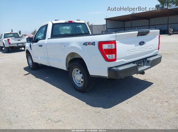 1FTMF1EB7MKE08392 2021 FORD F150 White Tył lewy