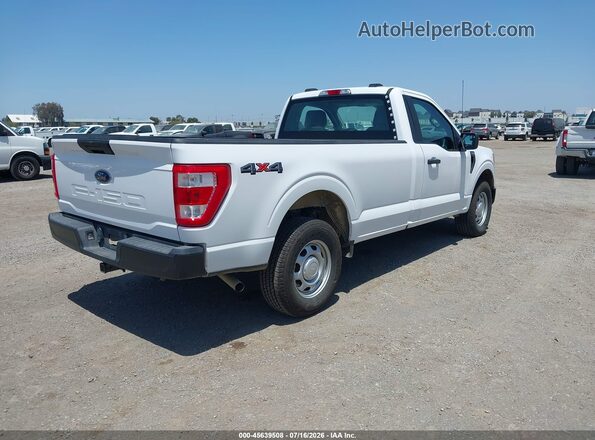 1FTMF1EB7MKE08392 2021 FORD F150 White Tył prawy
