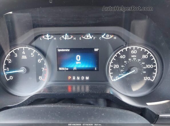 1FTMF1EB7MKE08392 2021 FORD F150 White Widok tylnych siedzeń