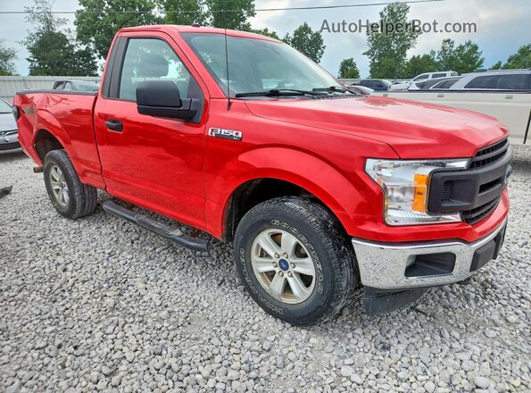 1FTMF1EB9KKC92402 2019 FORD F150 Красный Передняя правая четверть