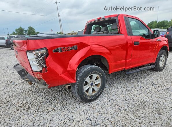 1FTMF1EB9KKC92402 2019 FORD F150 Красный Задняя правая четверть