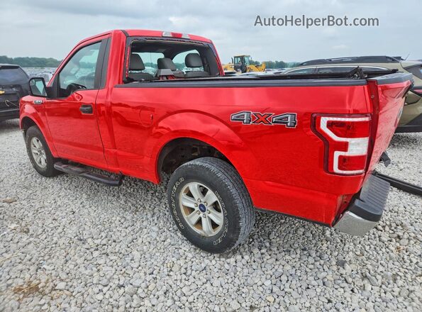 1FTMF1EB9KKC92402 2019 FORD F150 Красный Задняя левая четверть